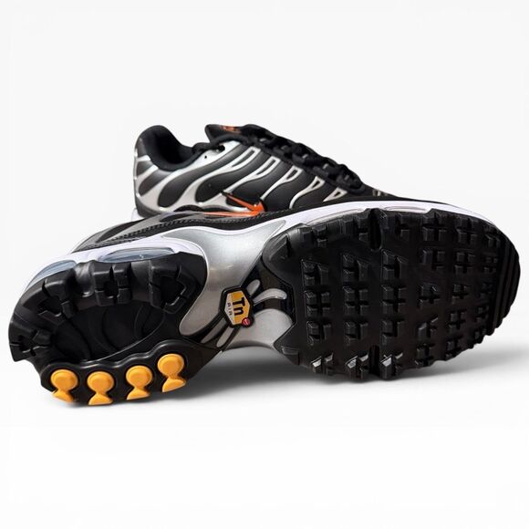 Nike Air Max Plus G Golf Black Metallic Silver Total Orange size 9.5 FZ4150-002 main image 10